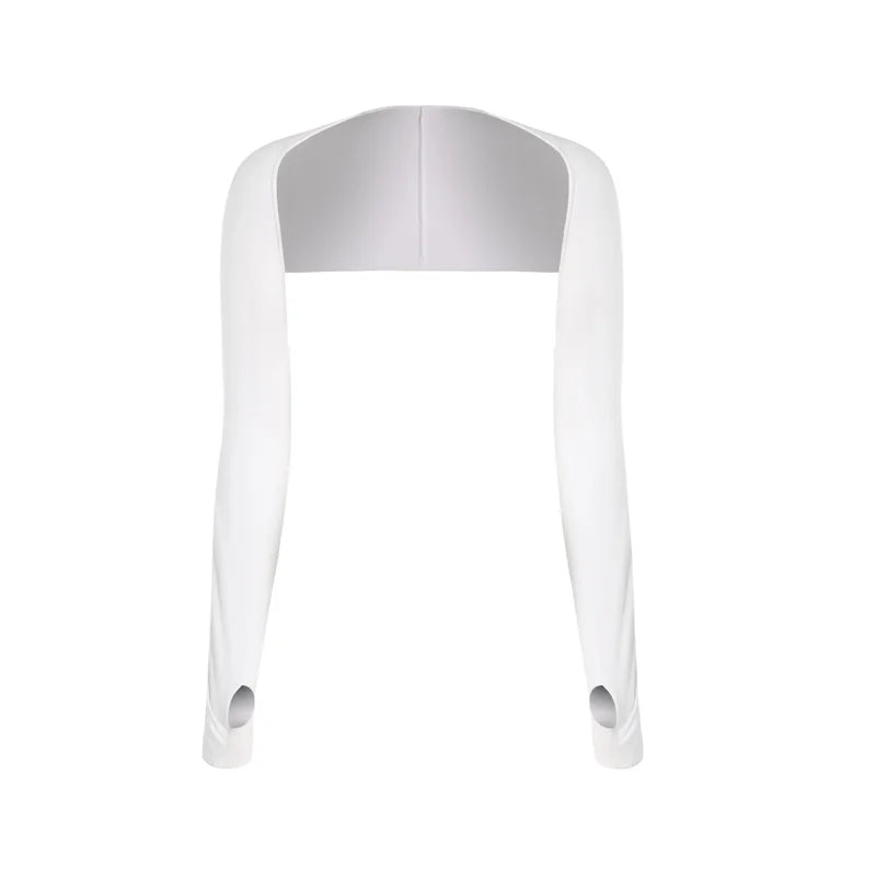 Golf Sun Protection Shawl Sleeves Cycling Arm Warmers Cooling Shrug - 8