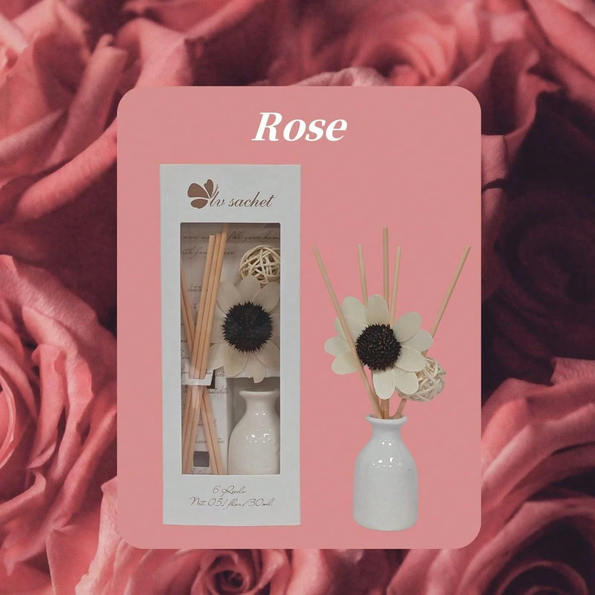 Aromatherapy Reed Diffuser Set Home Fragrance Air Freshener Gift