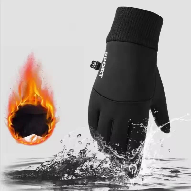 Winter Waterproof Touch Screen Gloves for Cycling Skiing and Running
