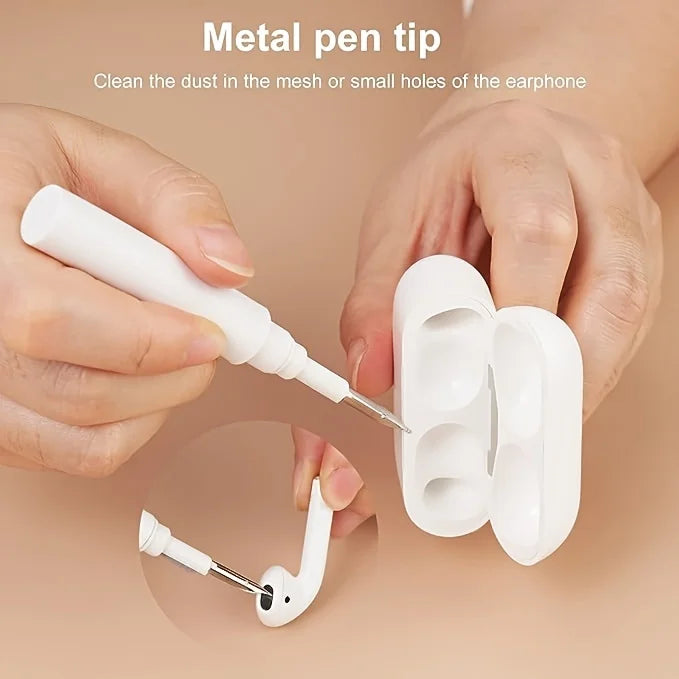 Bluetooth Earbuds Cleaning Pen Multipurpose Earphone Case Dust Brush - 13