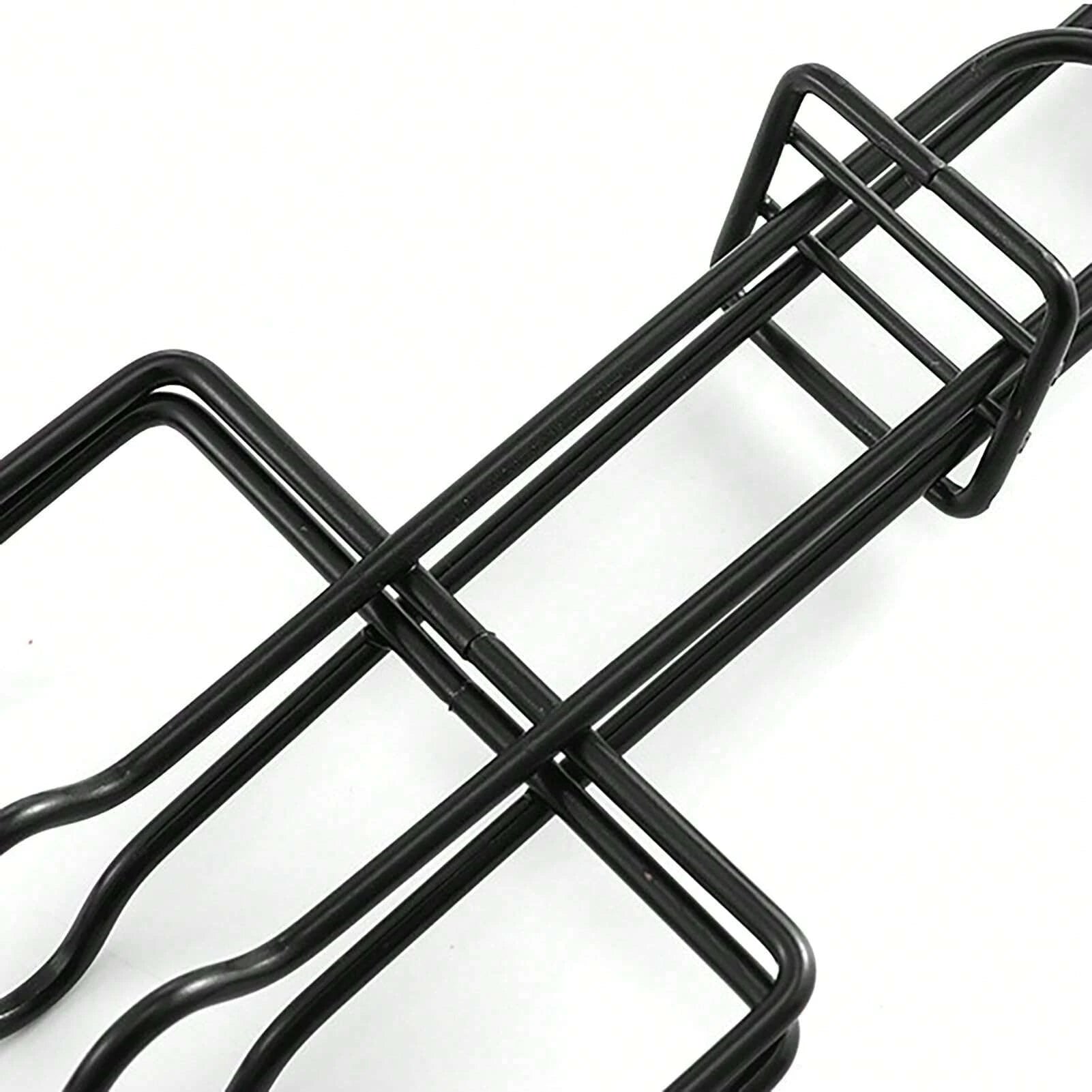 Portable Hot Dog Grill Basket with Wooden Handle Sausage BBQ Rack - 6