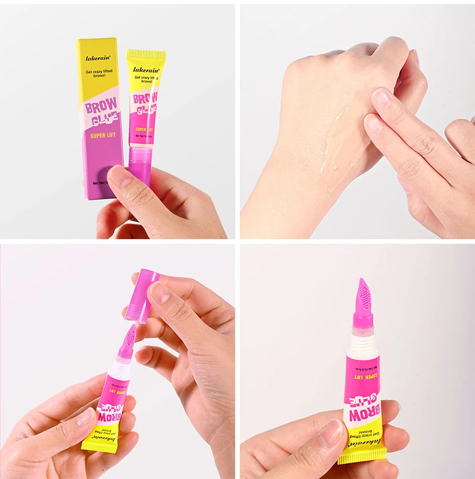 Brow Lamination Gel Super Lift Eyebrow Glue & Comb