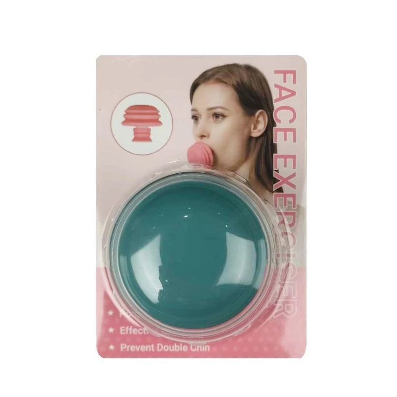 Portable Jawline Exerciser Face Slimming and Neck Toning Trainer - 8