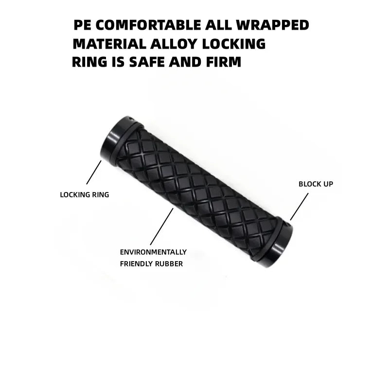 Anti-Slip MTB Bicycle Handlebar Grips Mountain Bike Rubber Hand Grips
