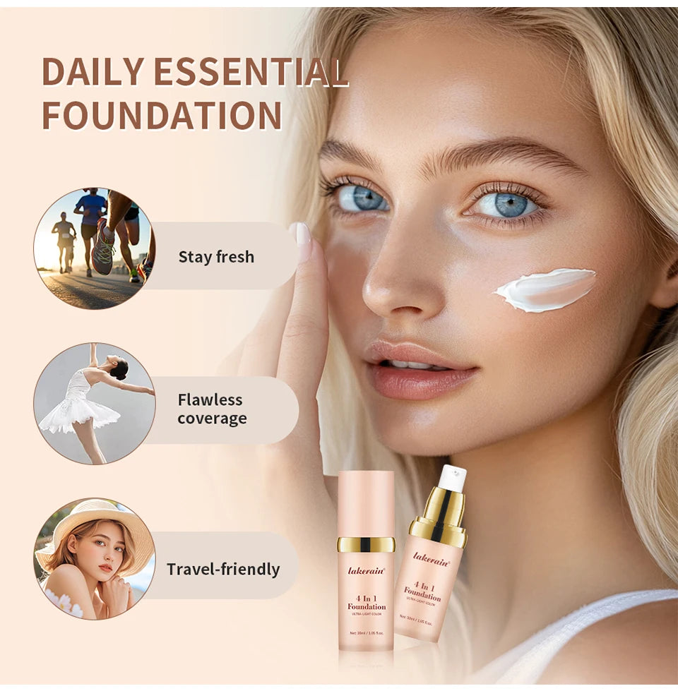 Color Changing Foundation SPF 30 Moisturizing Makeup Base