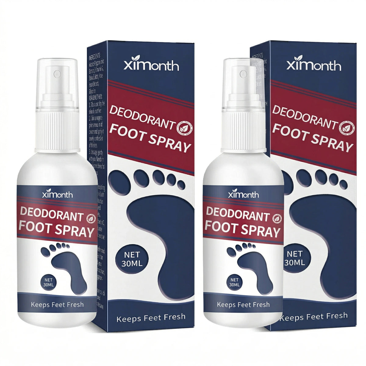 Ximonth Foot Deodorant Spray Odor Removal & Care