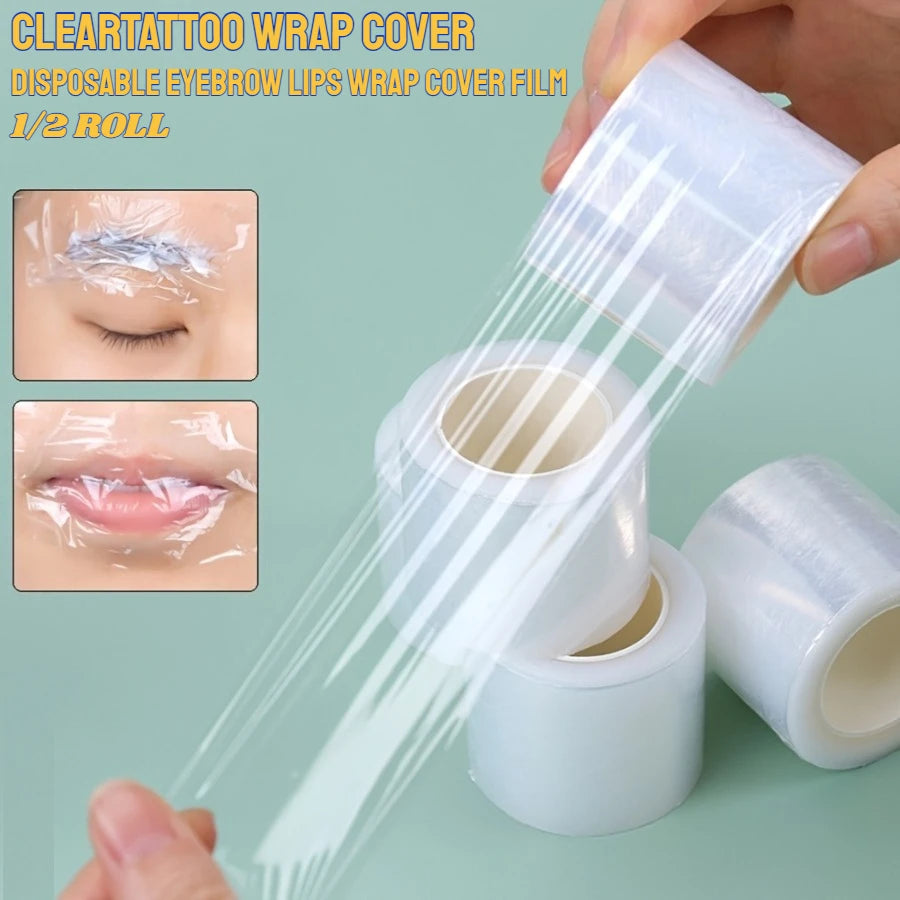 Disposable Tattoo Wrap Film - Microblading & Permanent Makeup Brow Cover