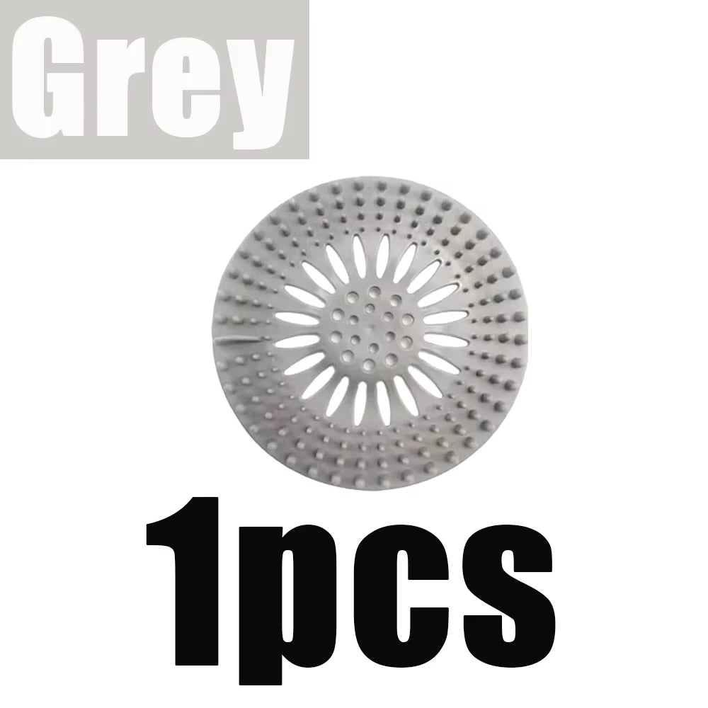Silicone Sink Strainer Hair Catcher Drain Protector for Shower Bathtub - 18