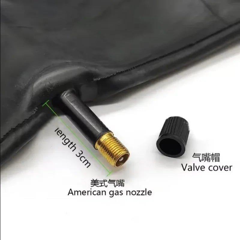 20 Inch Replacement Bike Inner Tube for Bicycles ATVs and Snowmobiles - 3