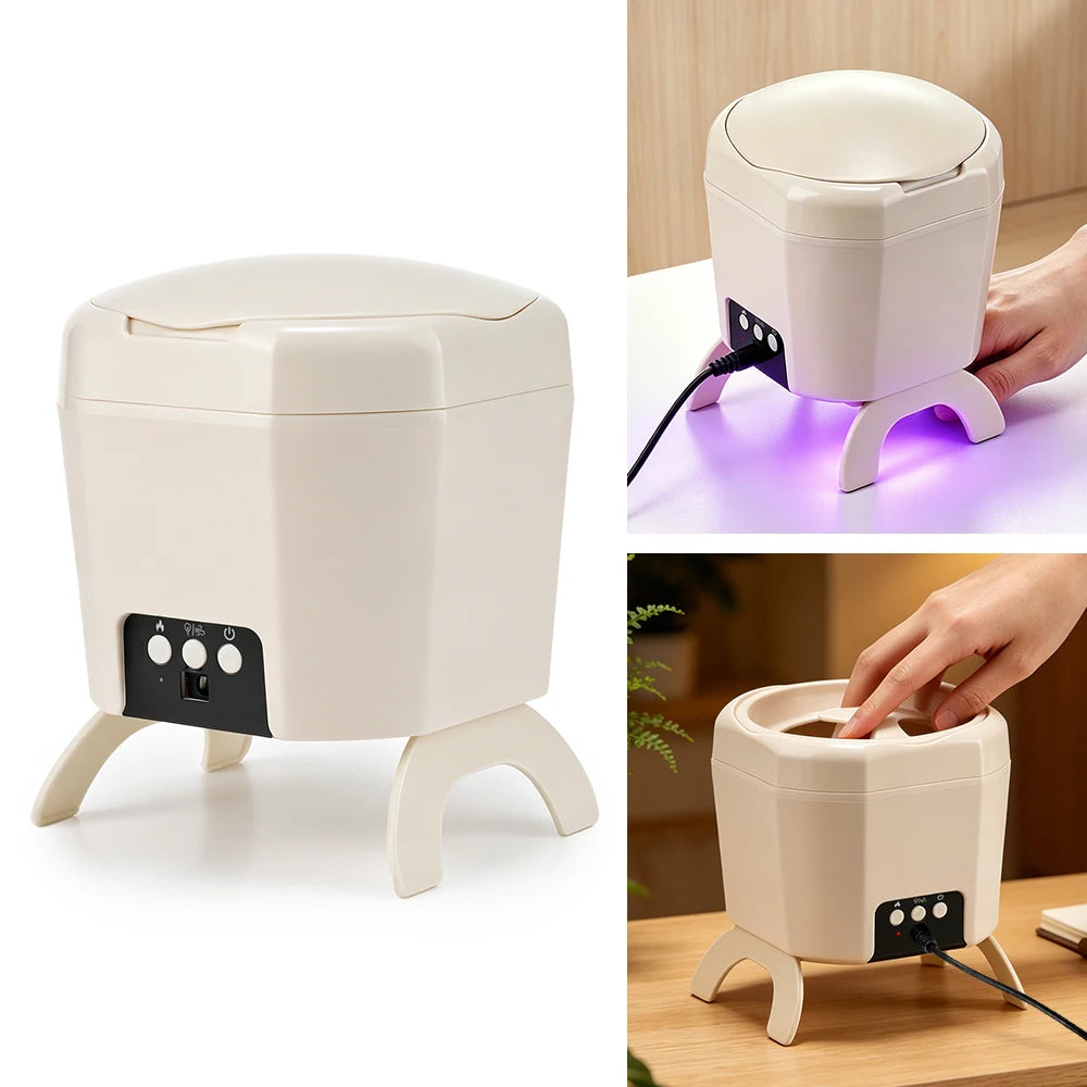 2 in 1 Nail Dryer and Electric Gel Polish Remover Bowl - 1