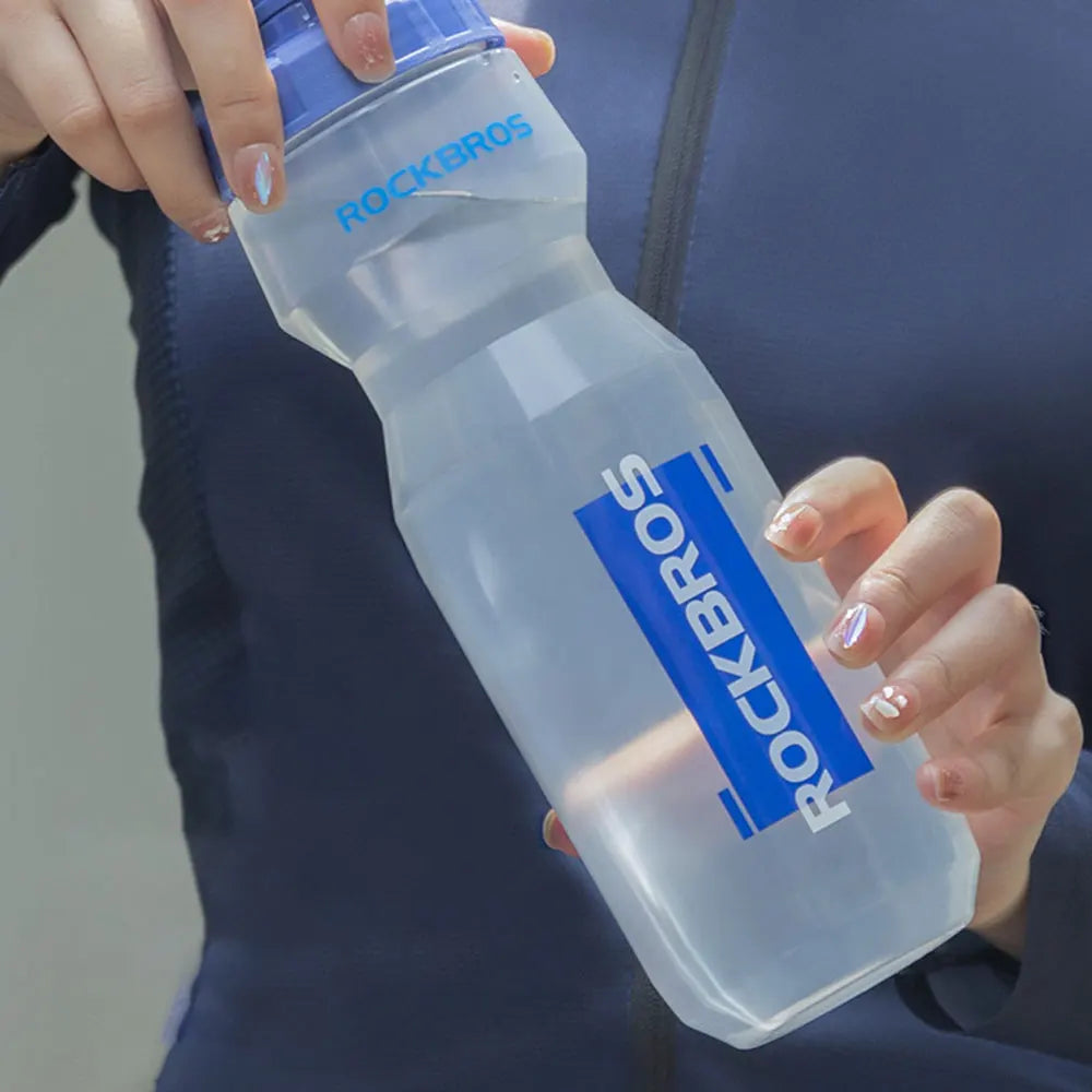 ROCKBROS Cycling Water Bottle and Bike Cage Set 750ml Sports Kettle