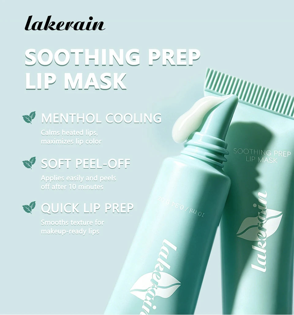 Cooling Peel Off Lip Mask Hydrating Soothing Lip Balm