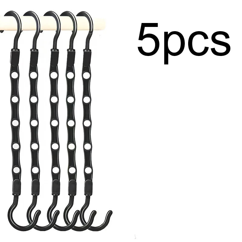 Space Saving Magic Hangers Closet Organizer Clothes Storage Hook Set