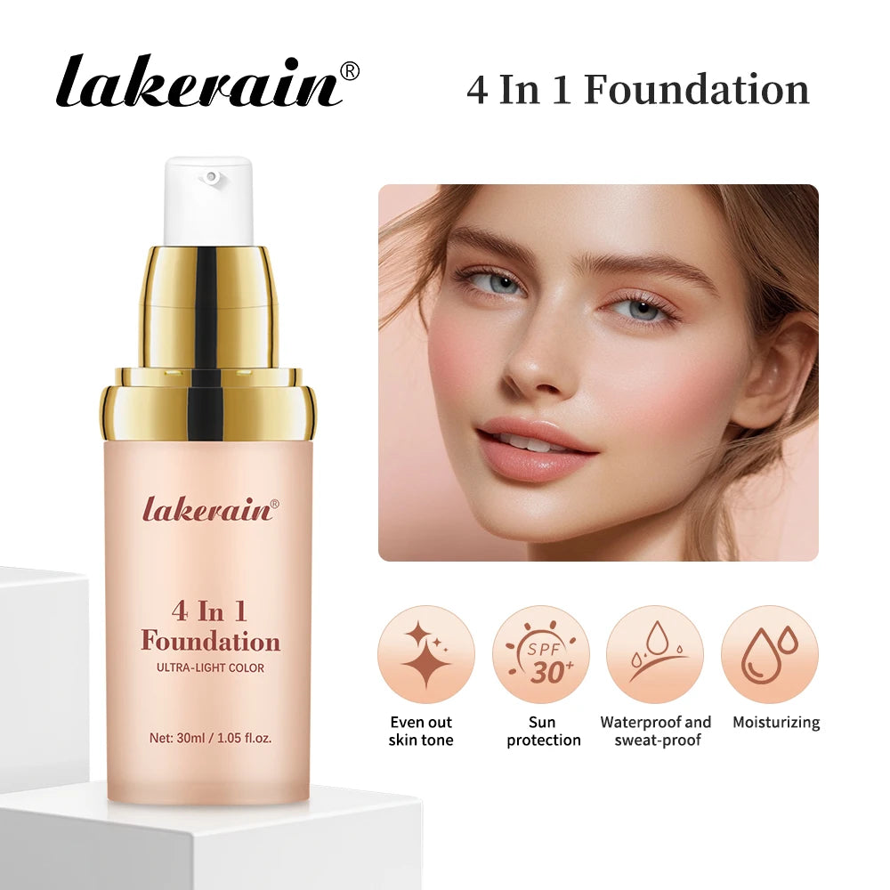 Color Changing Foundation SPF 30 Moisturizing Makeup Base