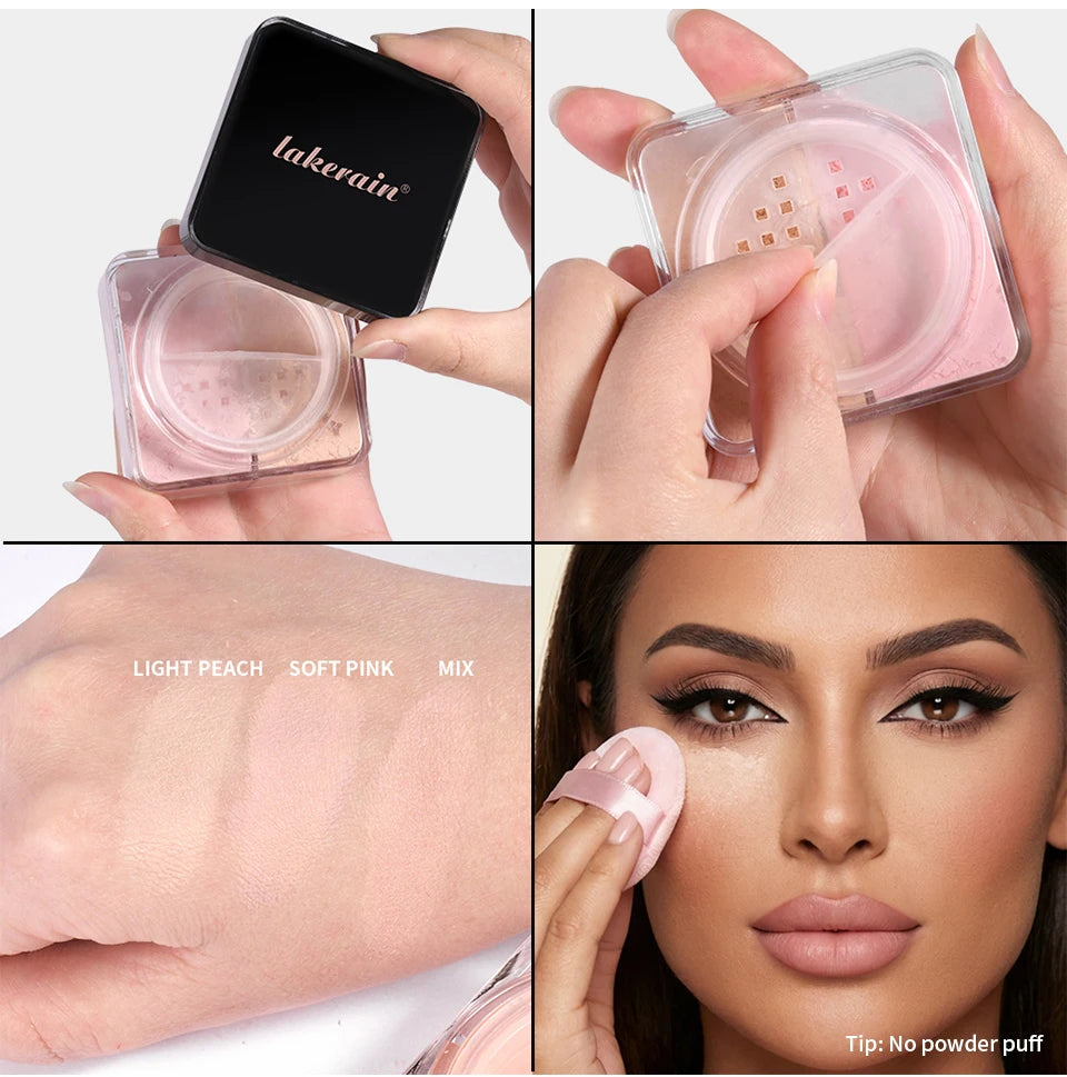 2-in-1 Color Correcting Setting Powder Matte Loose Powder