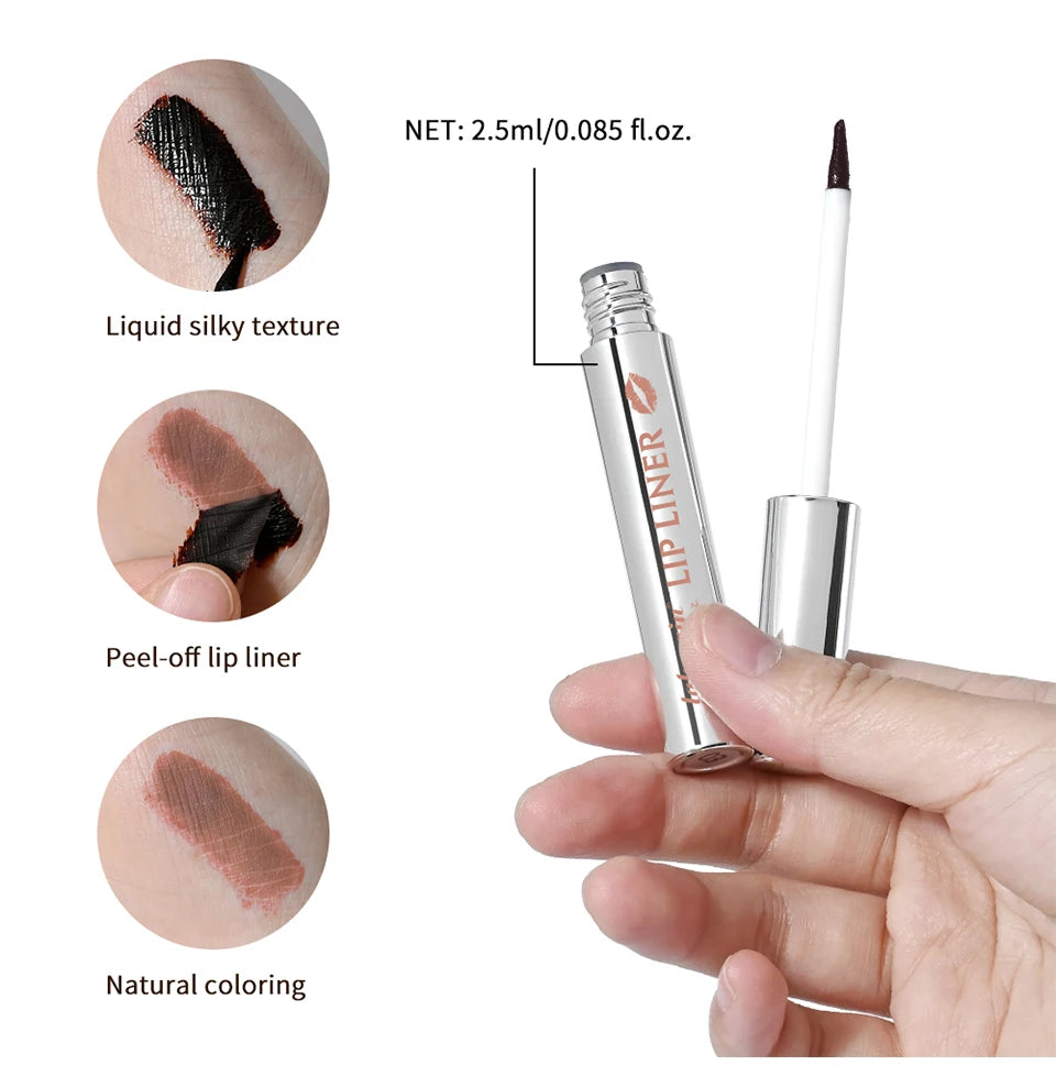 Peel Off Lip Liner Waterproof Matte Tattoo Makeup - 15
