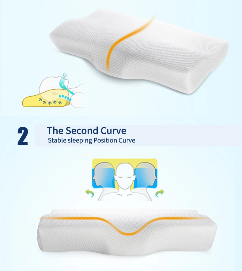 Orthopedic Memory Foam Cervical Pillow for Neck Pain Relief - 9