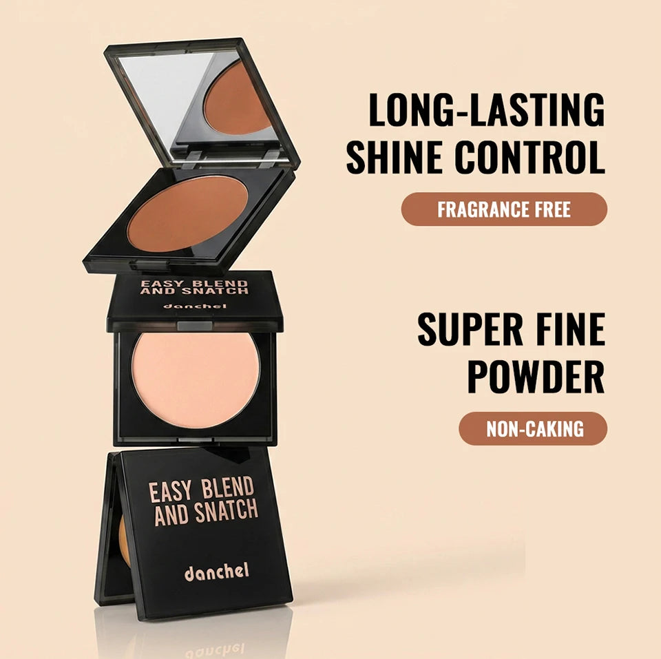 Soft Matte Pressed Powder Oil Control Setting Powder Face Makeup