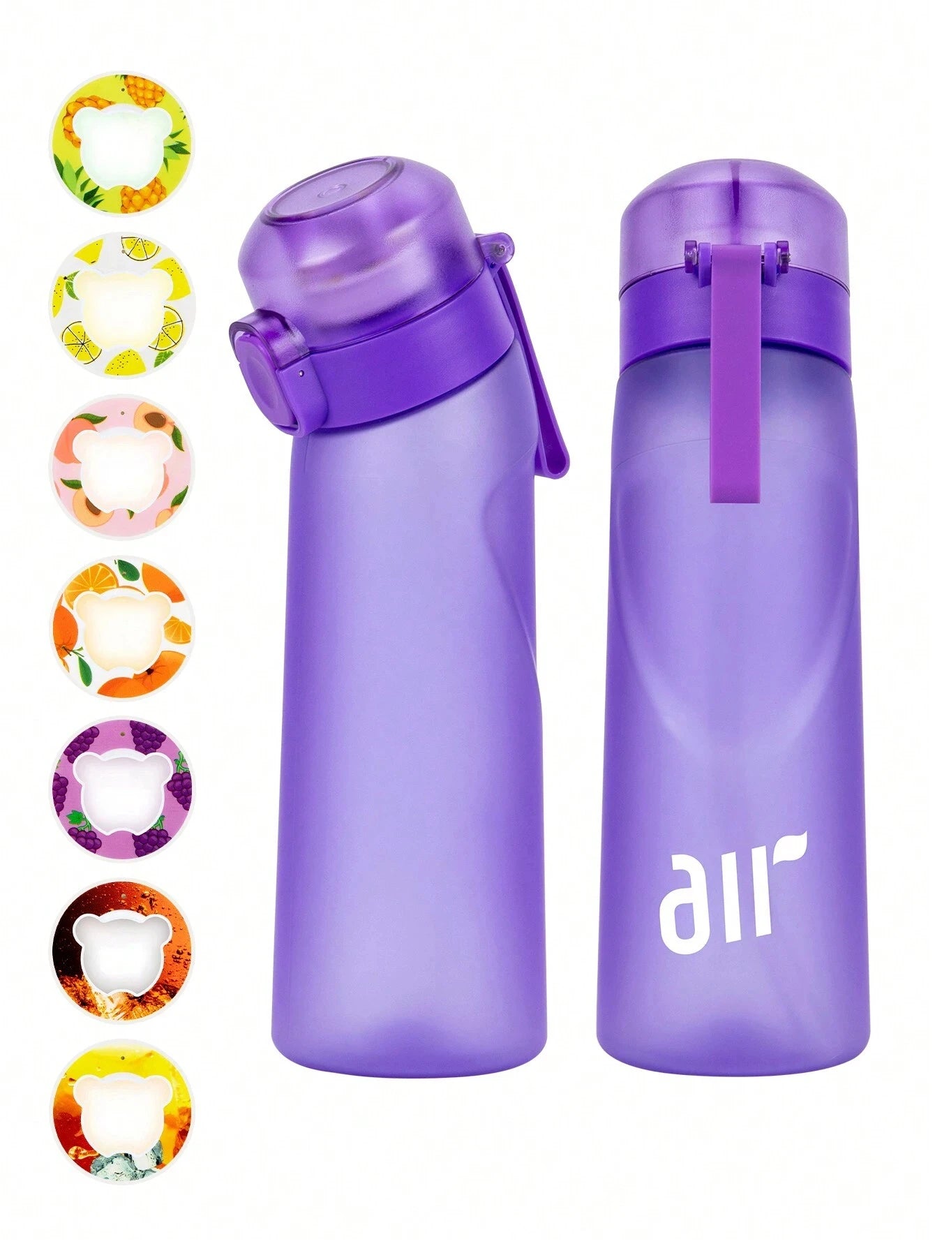 Scented Water Bottle with Flavor Pods Portable Sports Hydration Cup - 18
