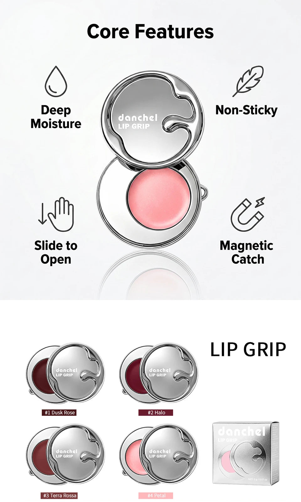 Magnetic Lip And Cheek Cream Nourishing Natural Blush - 8