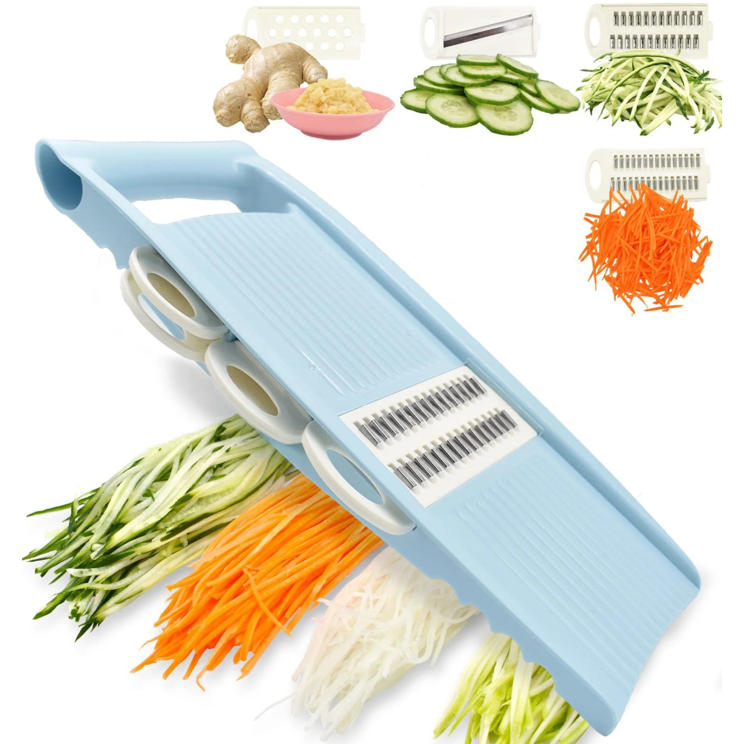 5-in-1 Vegetable Slicer Grater Multifunctional Kitchen Food Chopper - 8