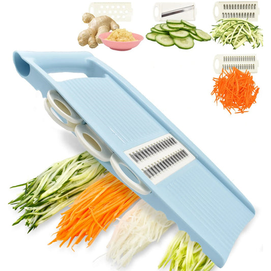 5-in-1 Vegetable Slicer Grater Multifunctional Kitchen Food Chopper