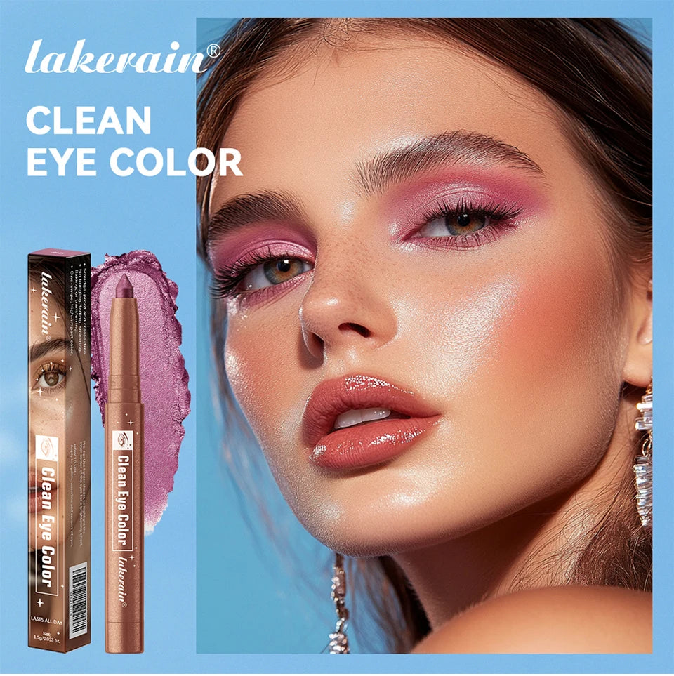 Smudge Proof Eyeshadow Stick Long Lasting Shimmer Matte Pencil Crayon - 7
