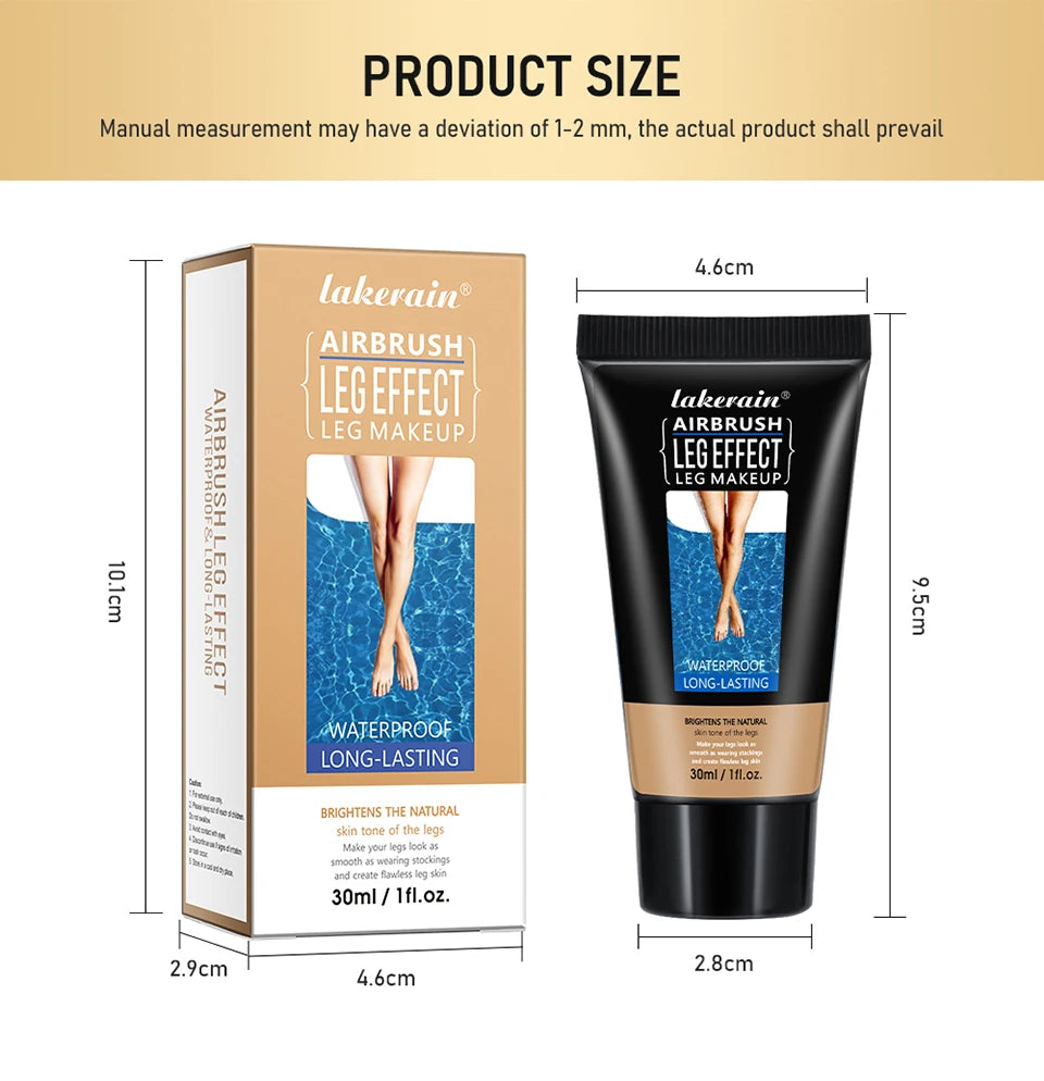 Leg Makeup Waterproof Foundation Moisturizing Blemish Cover Lotion - 15