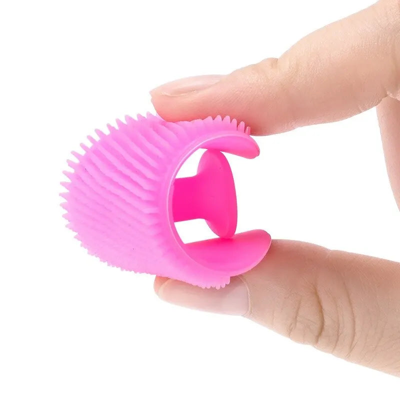 Silicone Facial Cleansing Brush Exfoliating Scrubber and Baby Bath Pad - 4