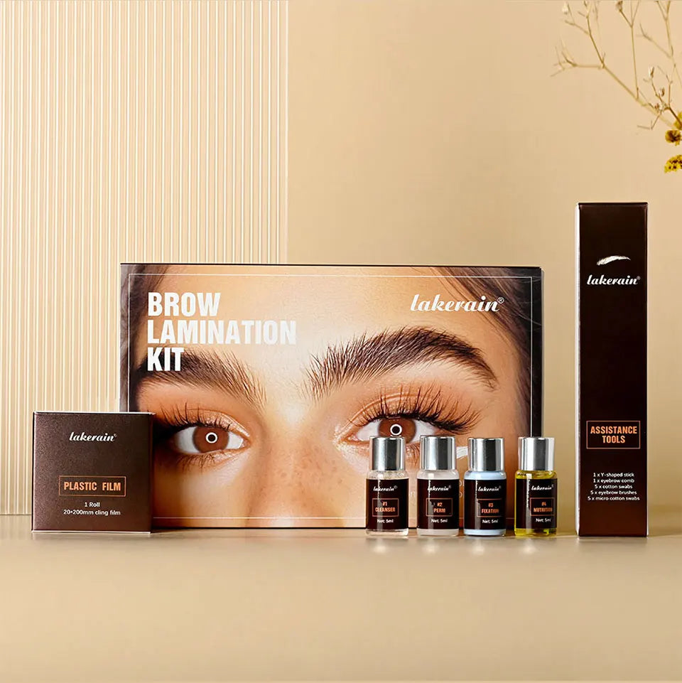 Lakerain Brow Lamination Kit Semi-Permanent Eyebrow Lift Set