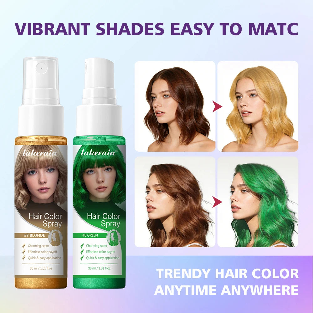 Temporary Hair Color Spray Washable DIY Dye - 2