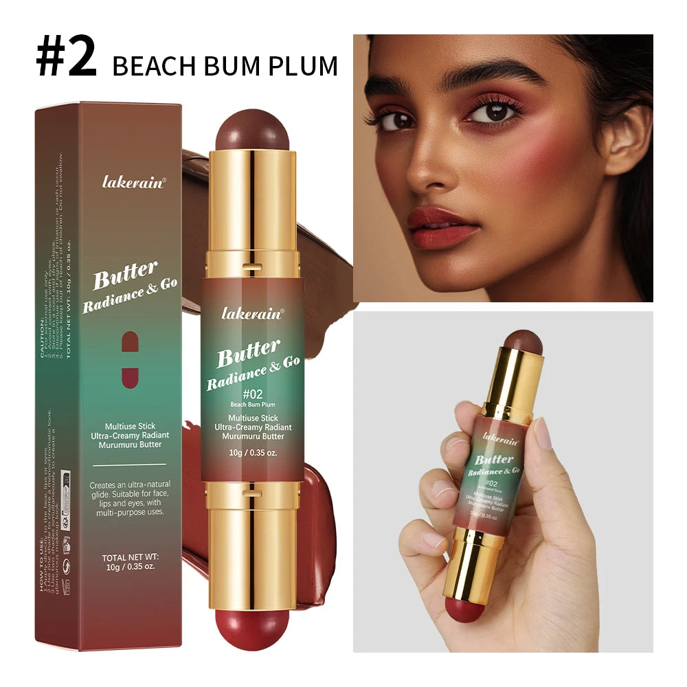 Double Headed Bronzer Blush Stick Multiuse Contouring Makeup