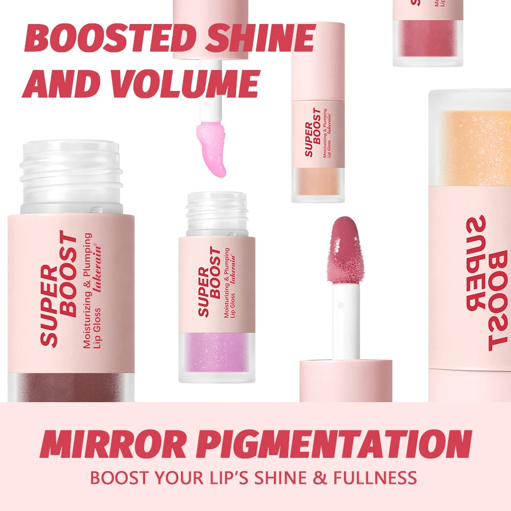 Lakerain Plumping Lip Gloss Hydrating Mirror Shine Lip Gloss
