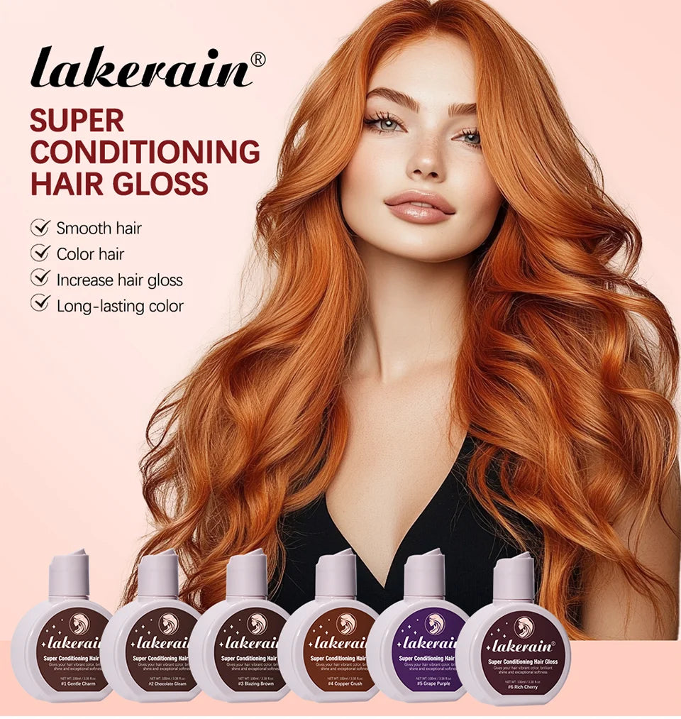 Super Conditioning Hair Gloss Hydrating Semi-Permanent Color Glaze - 7