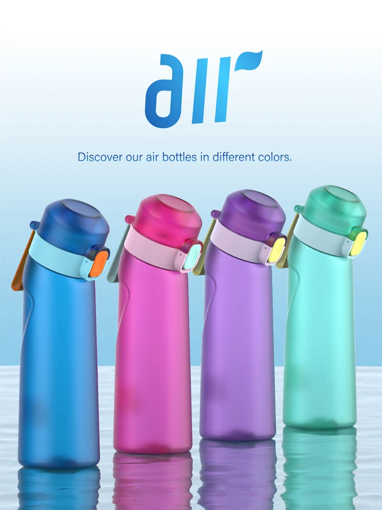 Scented Air Water Bottle Portable Flavor Infused Sports Gym Bottle