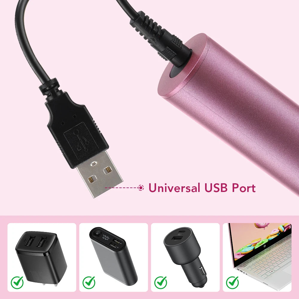 Electric Callus Remover USB Foot File Pedicure Tool - 5