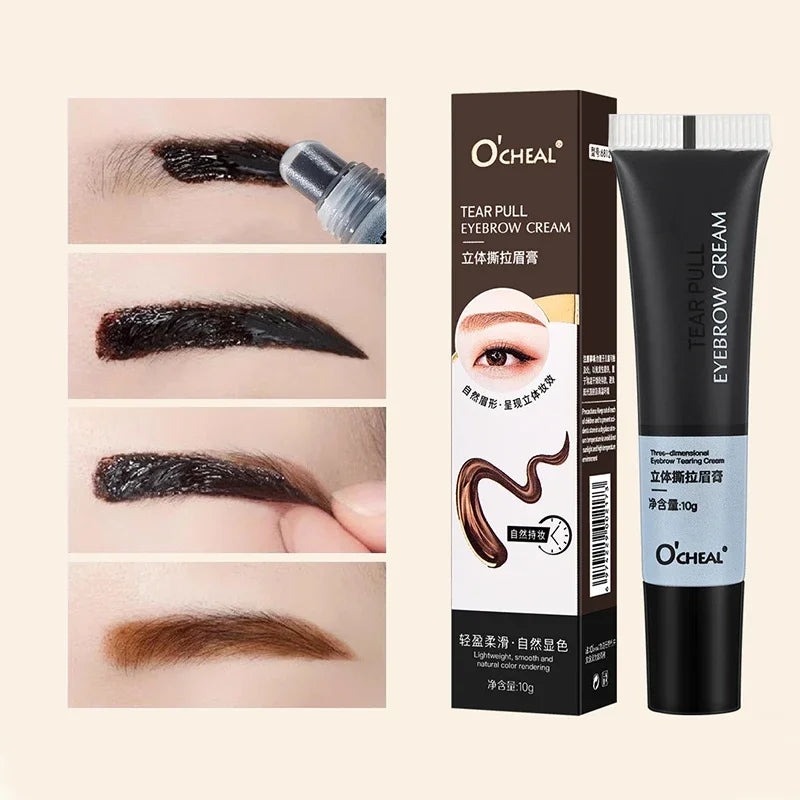 Professional Henna Eyelash And Eyebrow Dye Gel Kit - 4