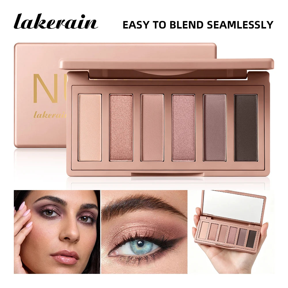 Eyeshadow Palette Long Lasting Neutral Matte Shimmer Eye Makeup - 1