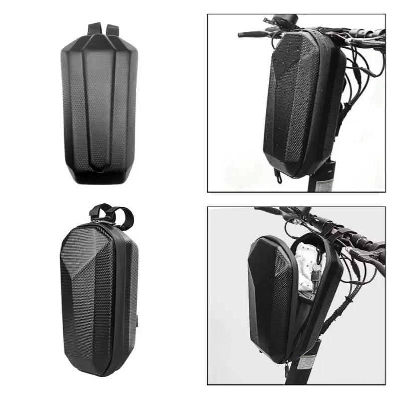 Waterproof Electric Scooter Bag Hard Shell Handlebar Storage Pouch 3L 4L - 12