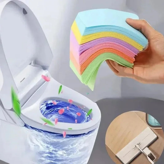 Multipurpose Floor Cleaner Tablets Water Soluble Cleaning Sheets 30-120PCS