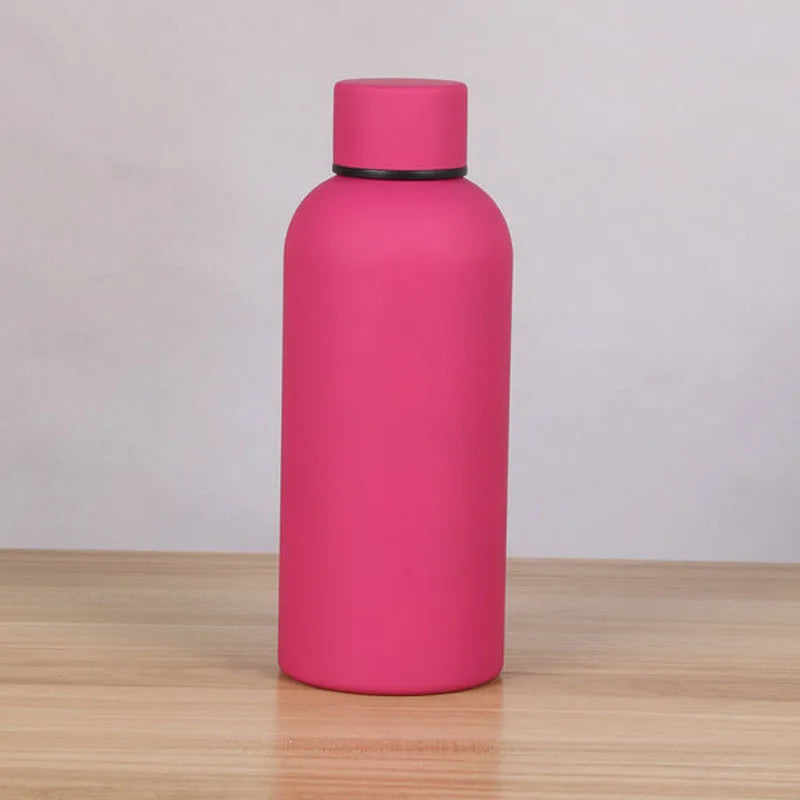 Stainless Steel Vacuum Insulated Water Bottle Portable Travel Thermos