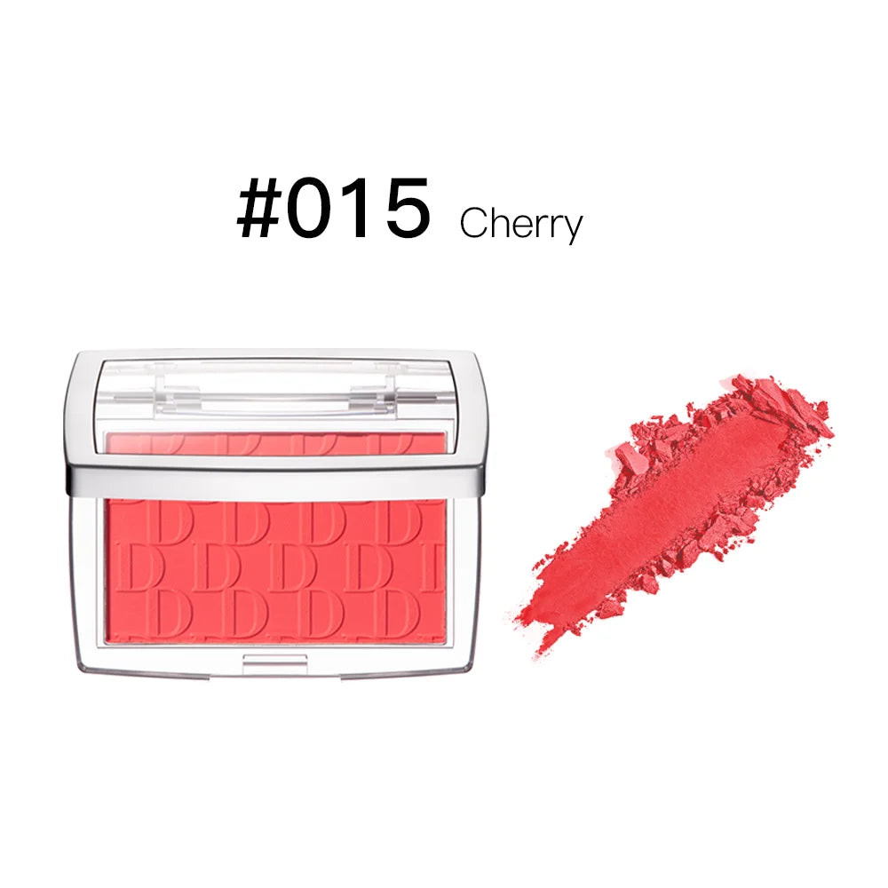 Matte Embossed Blush Palette and Brush Set - 25