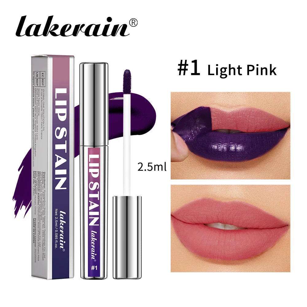 Lakerain Peel Off Lip Stain Long Lasting Waterproof Lip Tint Set