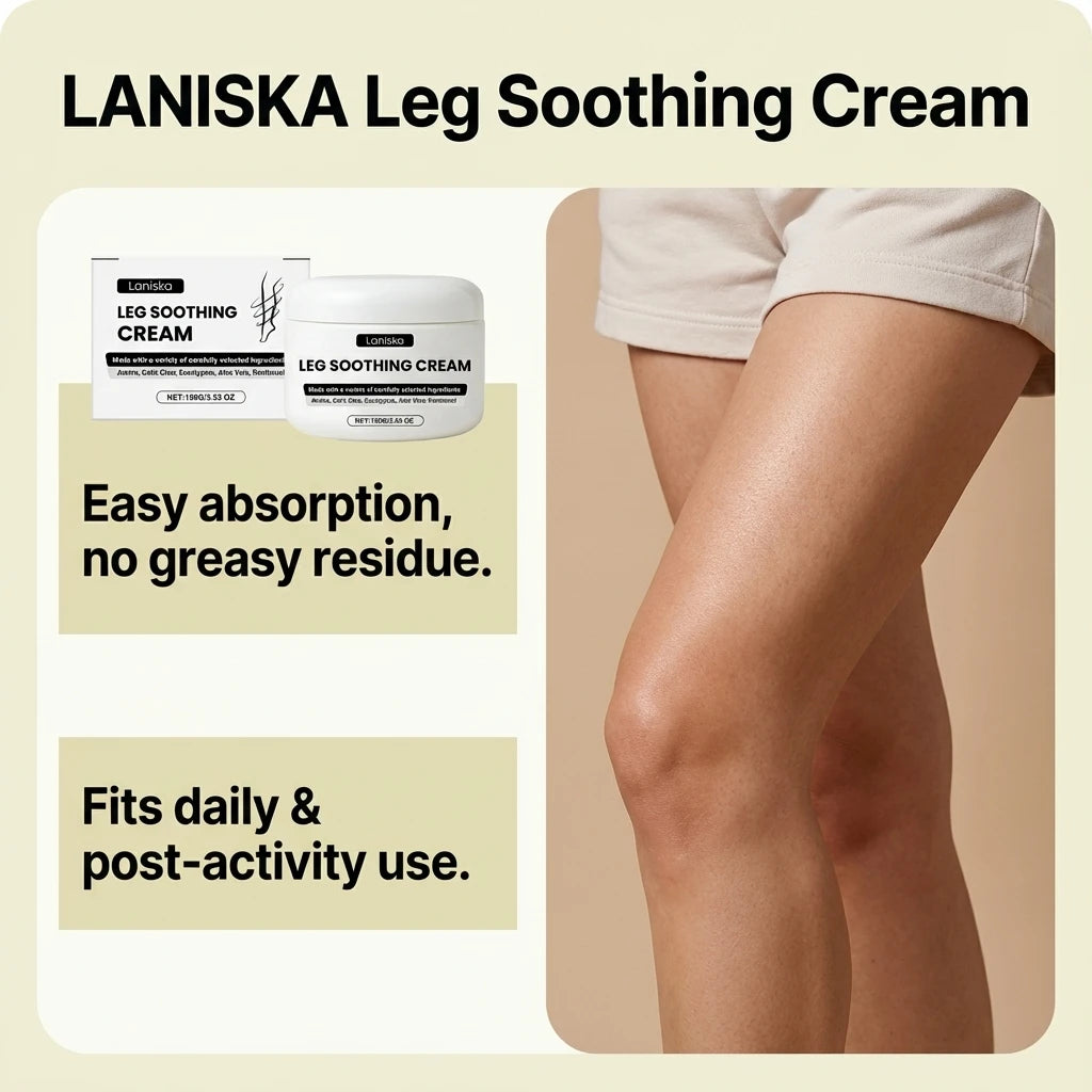 Leg Soothing Cream Moisturizing Muscle Relief Massage Cream - 8