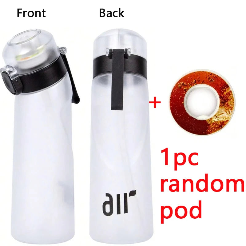 Aromatherapy Sport Water Bottle with Flavor Pods Leak Proof Straw Cup - 20