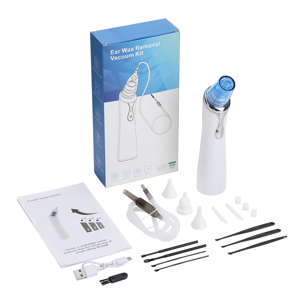 Electric Baby Nasal Aspirator & Ear Wax Removal Kit - 18