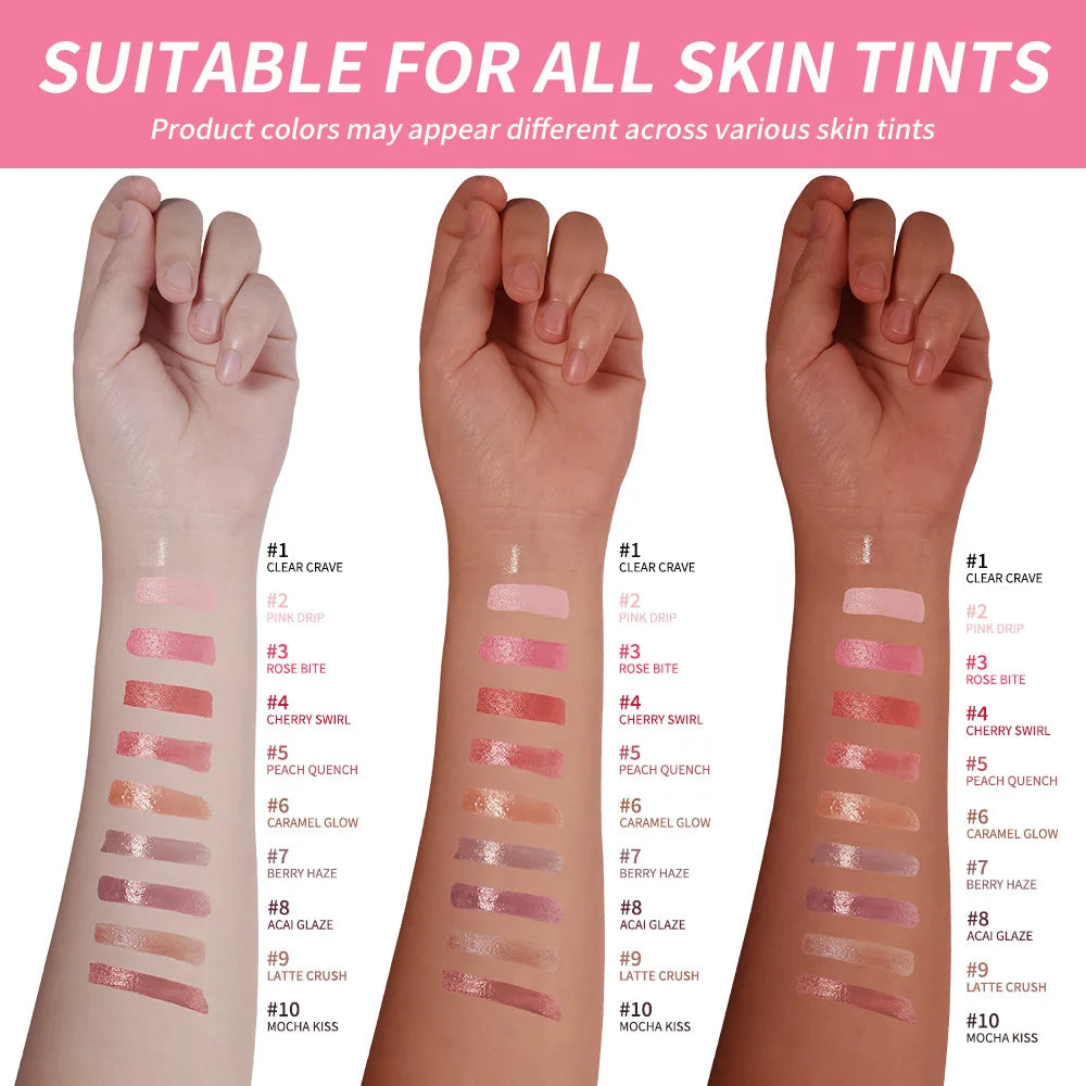 Glossy Glazed Plumping Lip Balm Moisturizing Treatment - 6