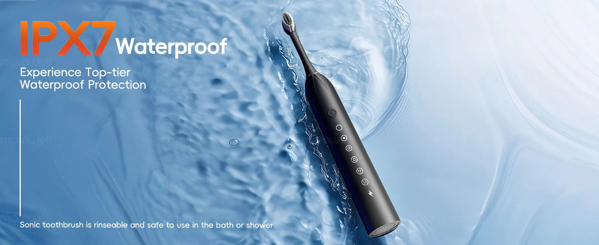 Water Flosser and Electric Toothbrush Combo Sonic Oral Irrigator