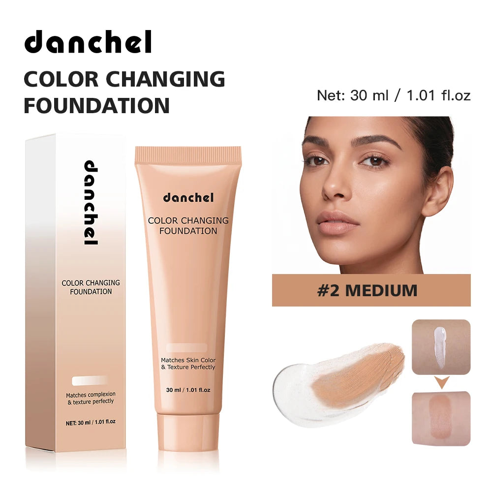 Color Changing Liquid Foundation & Skin Tone Adapting Concealer