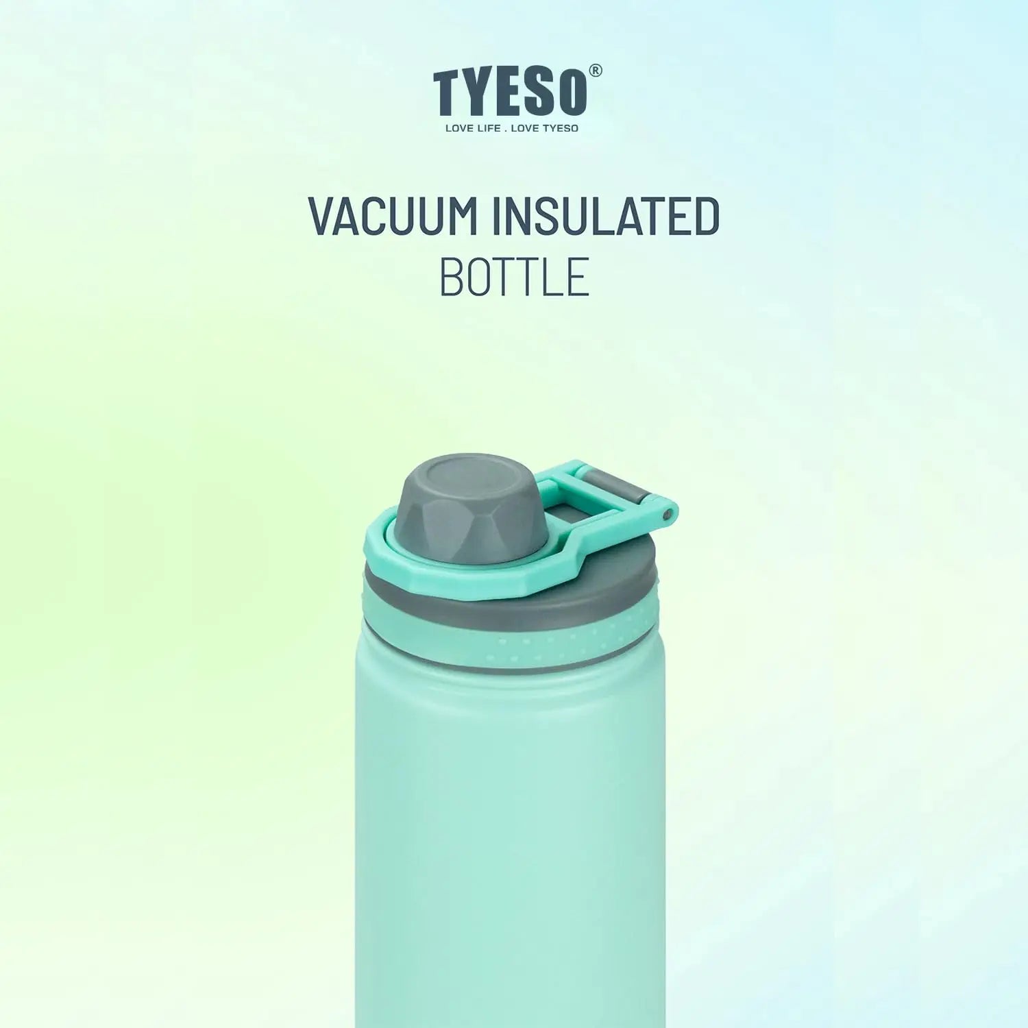 Tyeso 750ML Stainless Steel Vacuum Insulated Travel Water Bottle Flask - 4